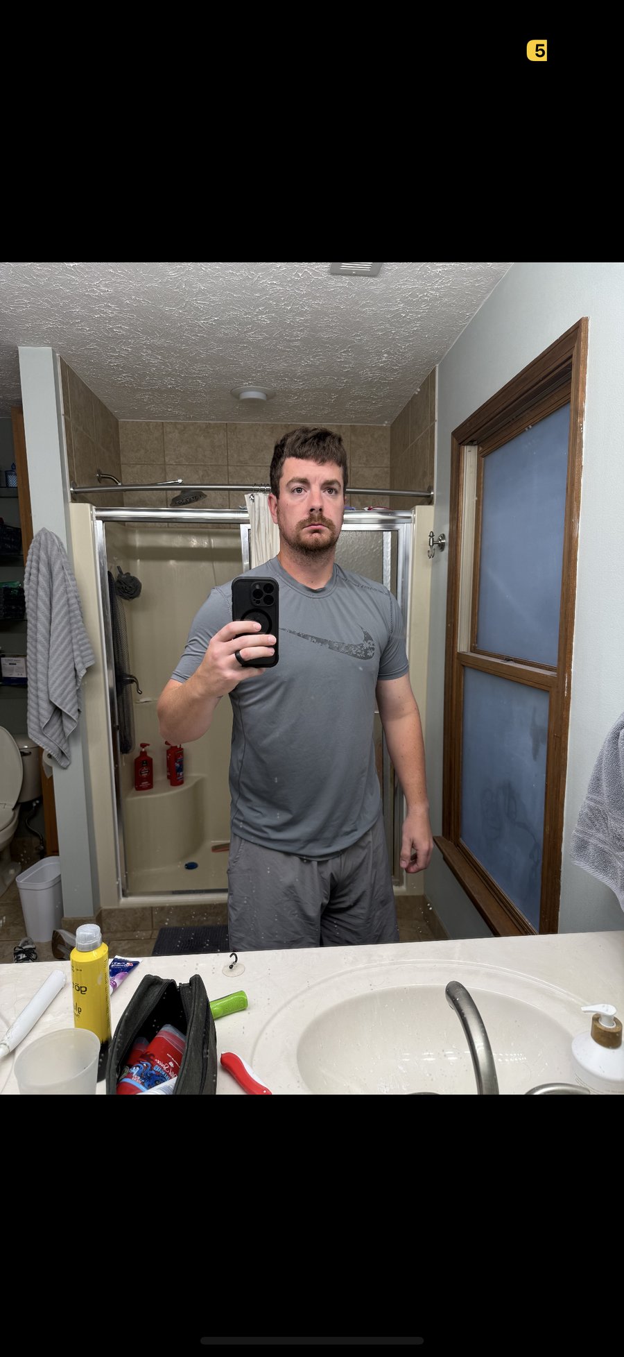 Aaron after