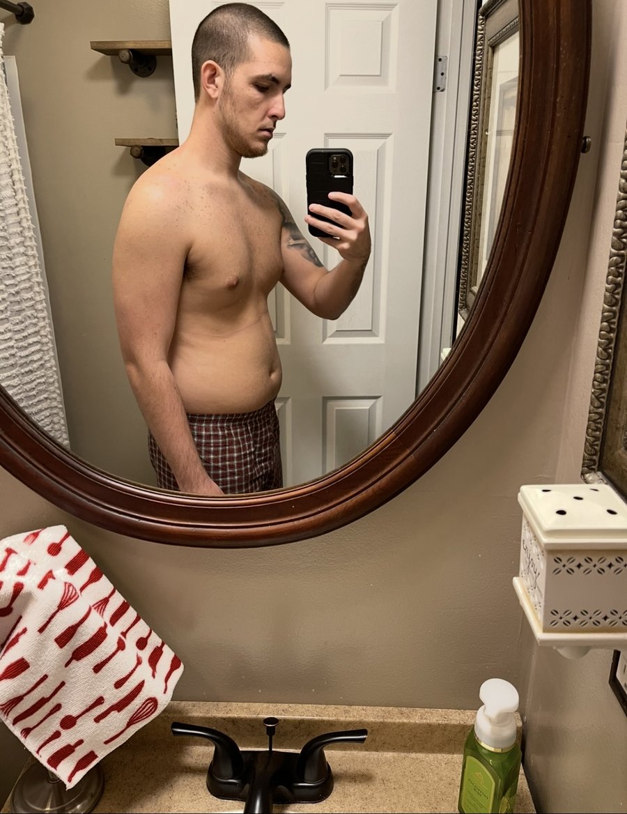 Dave before