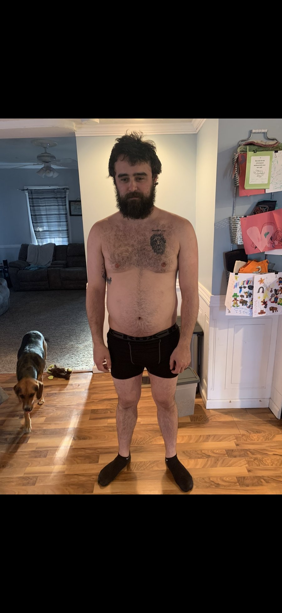 Mike before